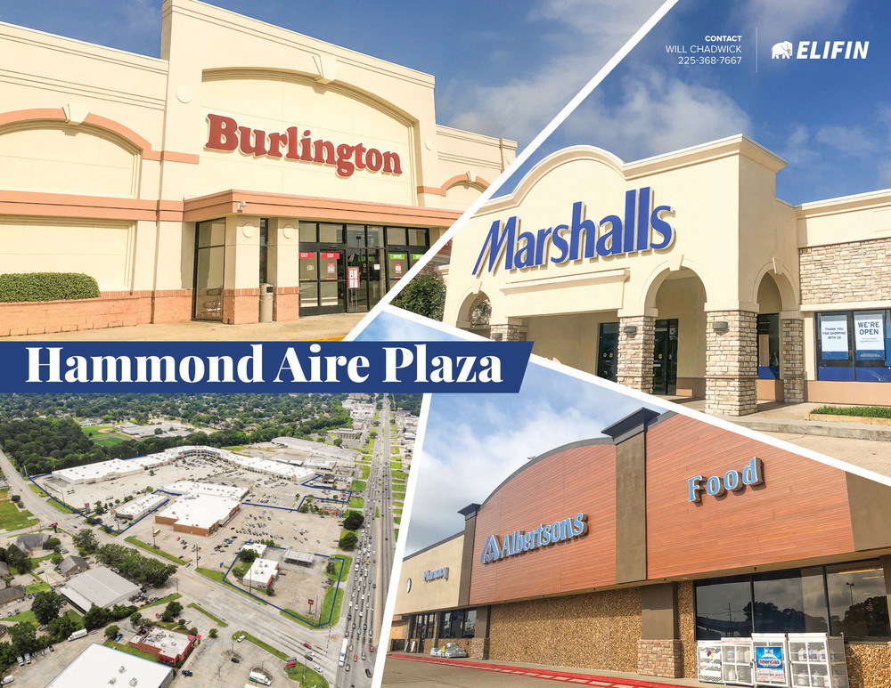 Retail Space at Hammond Aire Plaza FOR LEASE on 9624 Airline Hwy