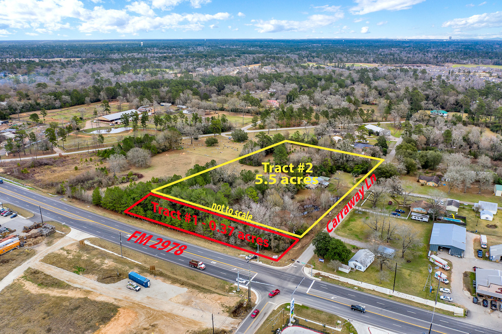 0 FM 2978 & 8818 Carraway Lane, 8818 Carraway Lane, Magnolia, TX 77354