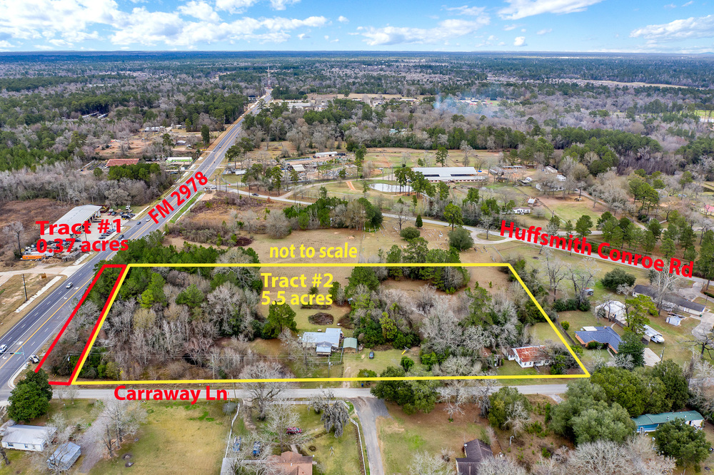 0 FM 2978 & 8818 Carraway Lane, 8818 Carraway Lane, Magnolia, TX 77354