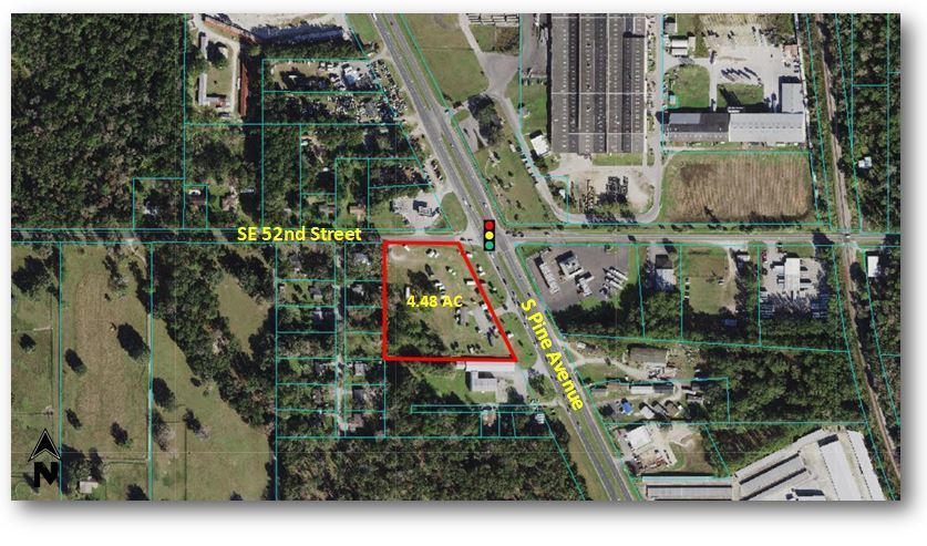 4.48 Acres, B5 Zoned