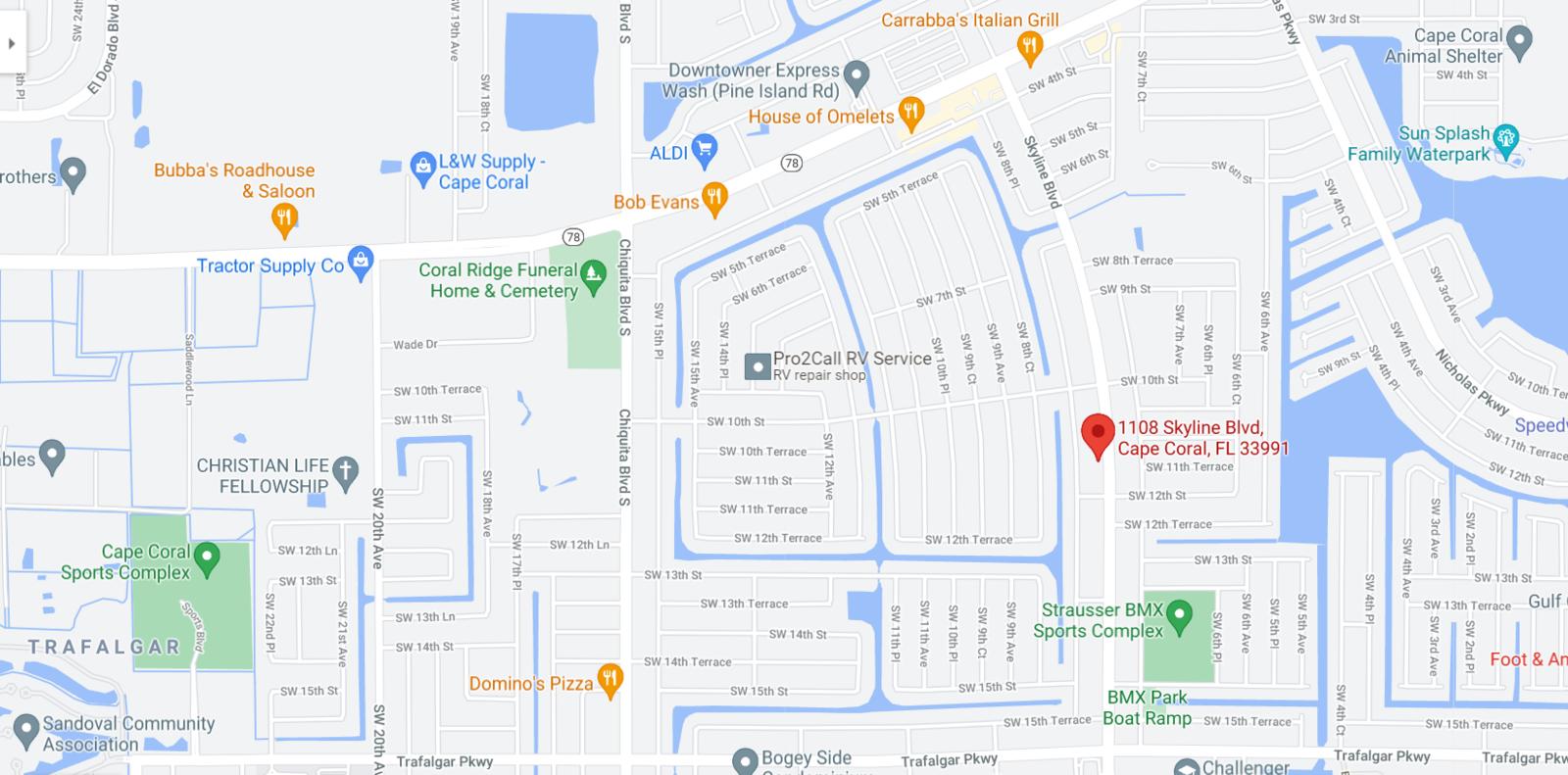 1108 Skyline Blvd, 1108 Skyline Boulevard, Cape Coral, FL 33991