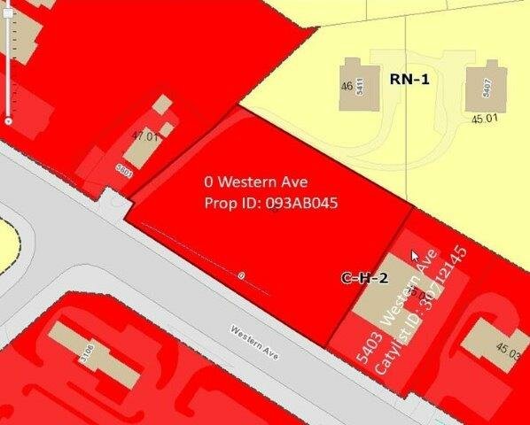 1.742 Acres Western Ave Commercial Lot