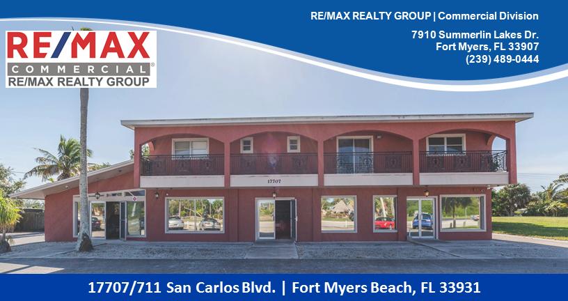 Commercial Building For Sale (PENDING), 17707/711 San Carlos Boulevard, Fort Myers Beach, FL 33931
