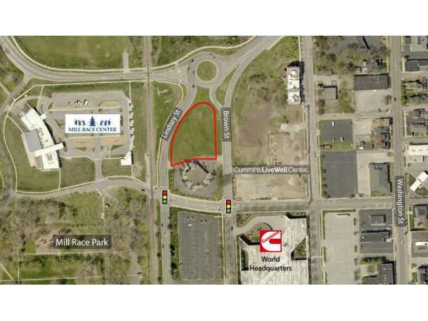 1 Acre Downtown Parcel at Roundabout - Adjacent to Cummins World HQ