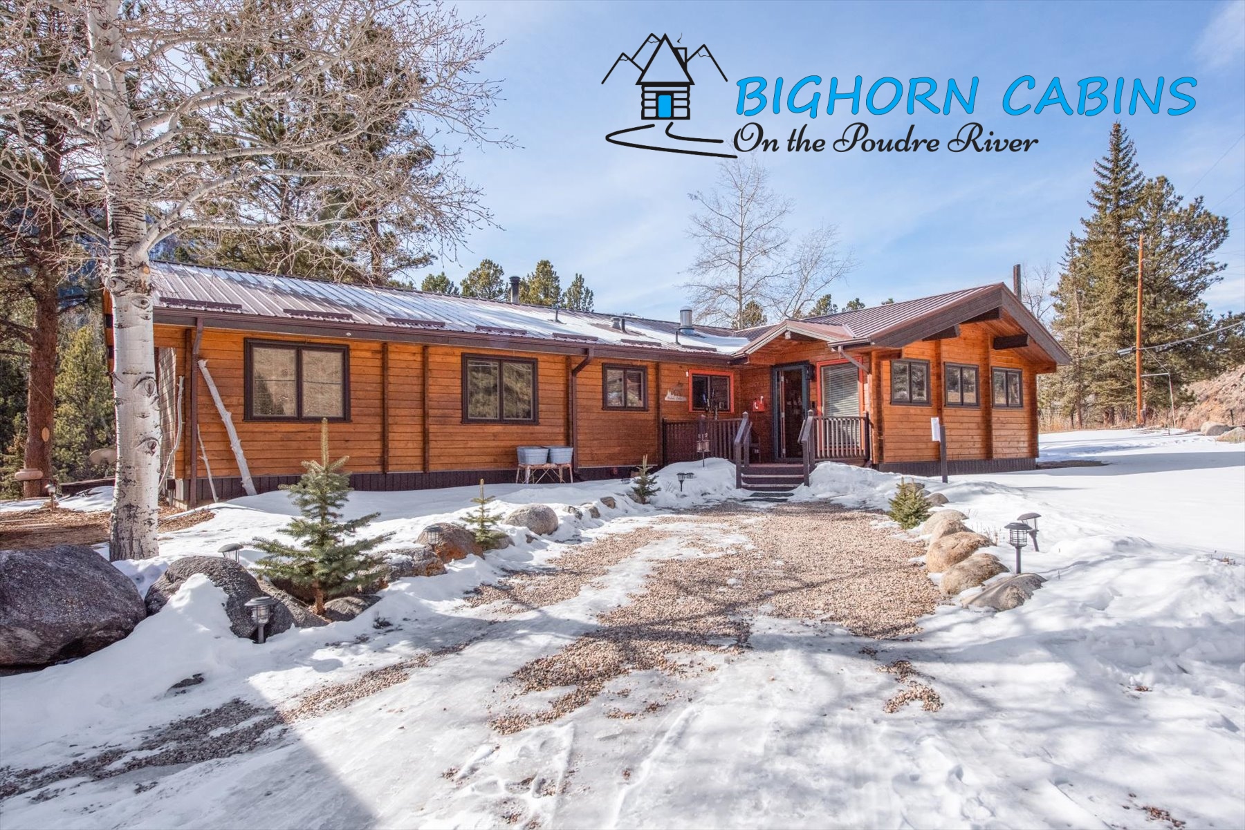Bighorn Cabin Property FOR SALE on 31635 Poudre Canyon Road,