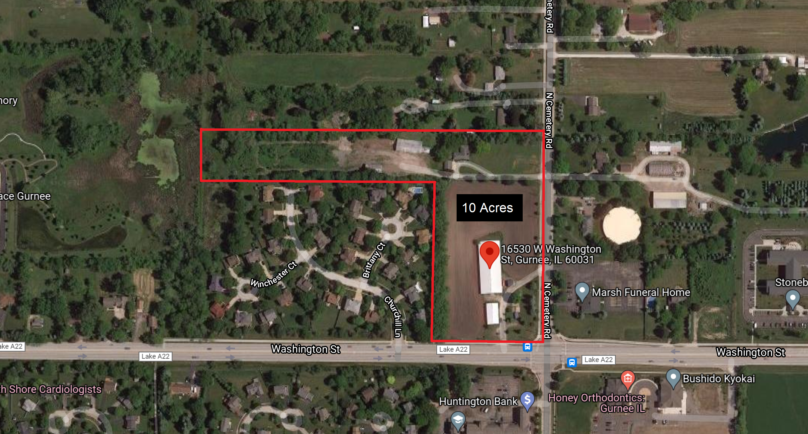 16530 W. Washington St. & 34644 N. Cemetery Rd.