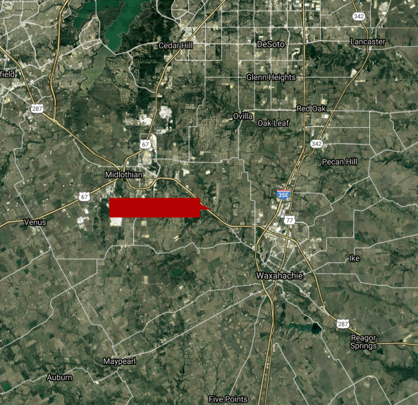 US 287 & Rex Odom Road - Midlothian TX