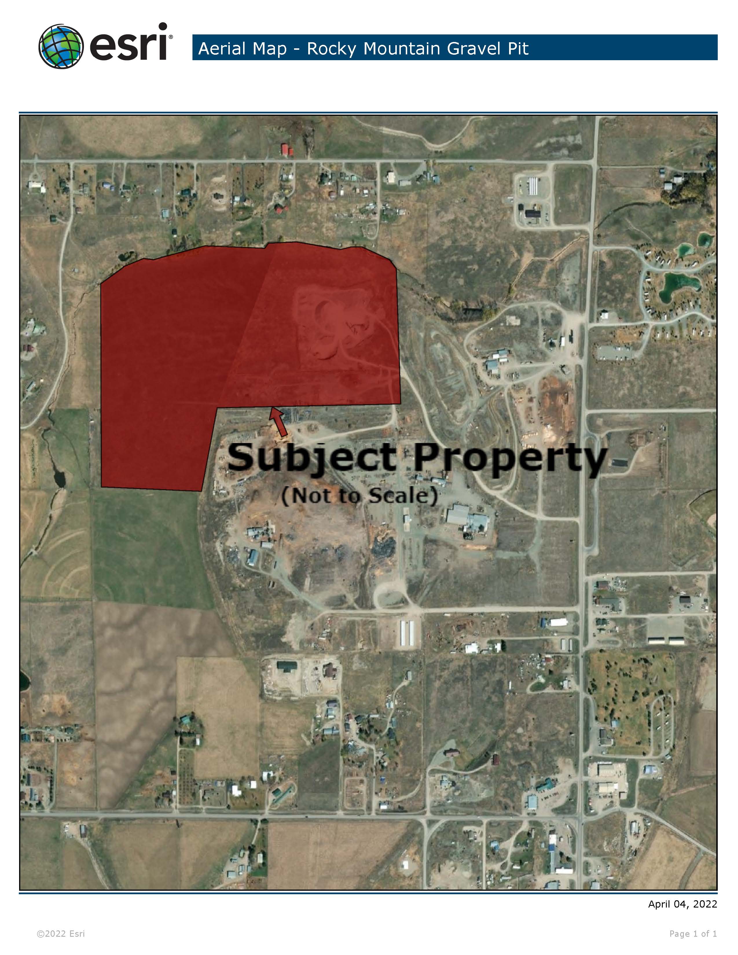 Rocky Mountain Gravel Pit FOR SALE on NHN Highway 93 North,