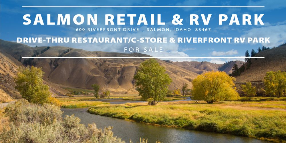 Salmon Retail & RV Park FOR SALE on 609 Riverfront Drive,