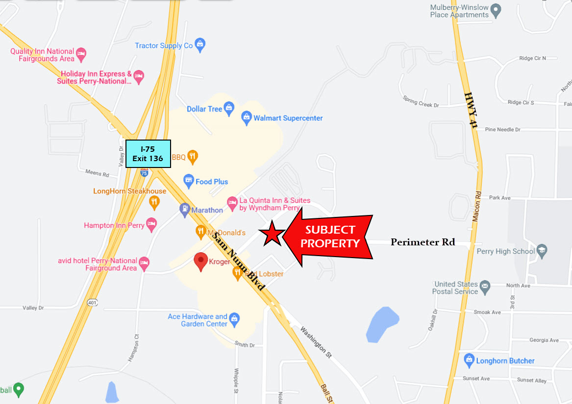 Perry Commercial Land