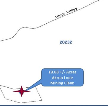 18.88 +/- Acres in Sandy Valley