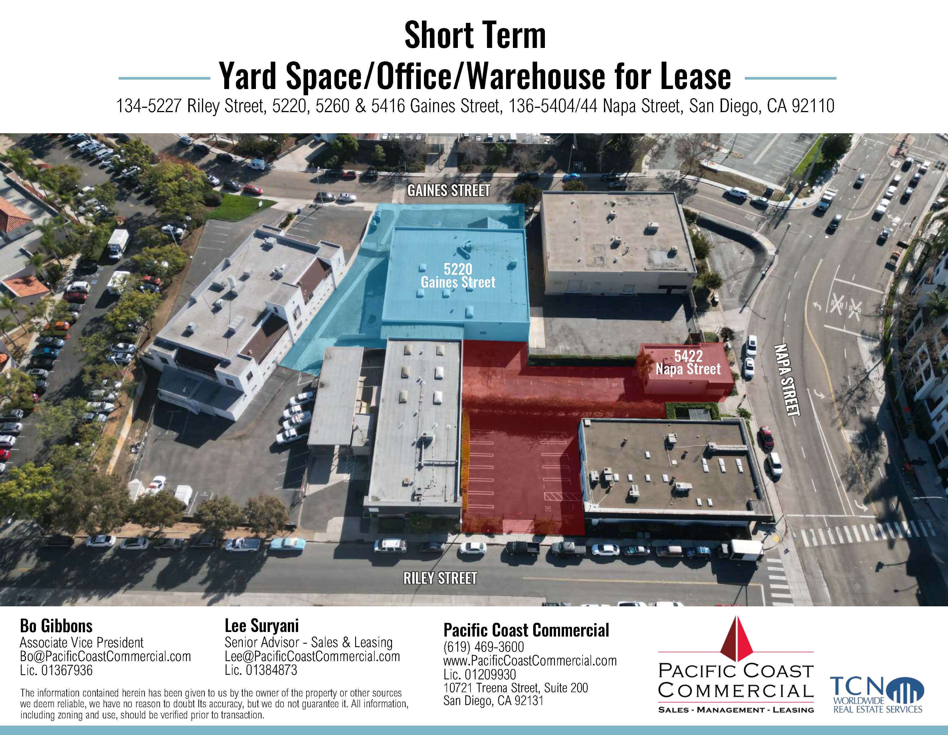 Warehouse/Yard Space for Lease