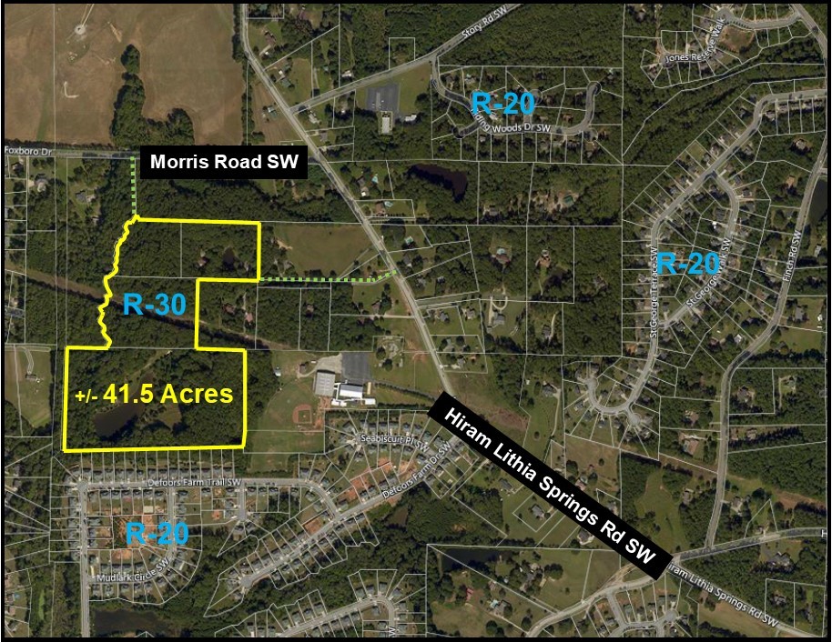 Hiram Lithia Springs Land For Sale FOR SALE on 3950 Hiram Lithia