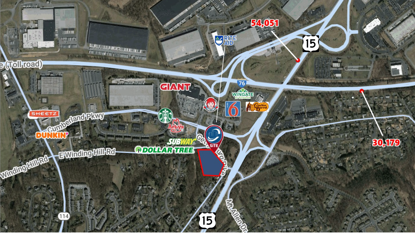 Winding Hill Rd & Gettysburg Pike