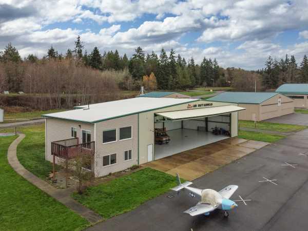 Port Townsend Airport Hangar, Pilots Lounge, and Shop 