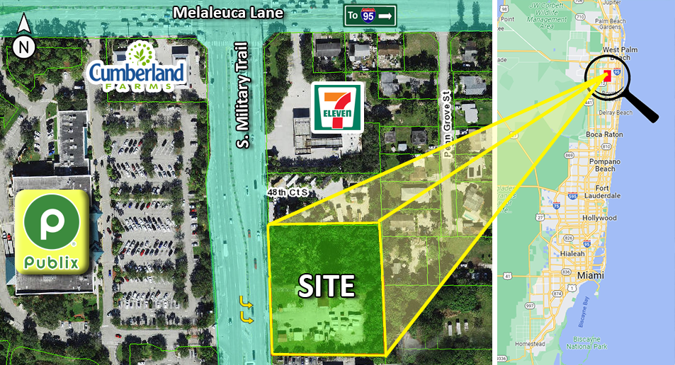 FOR SALE: Outparcels with 2+ Acres at Lake Worth