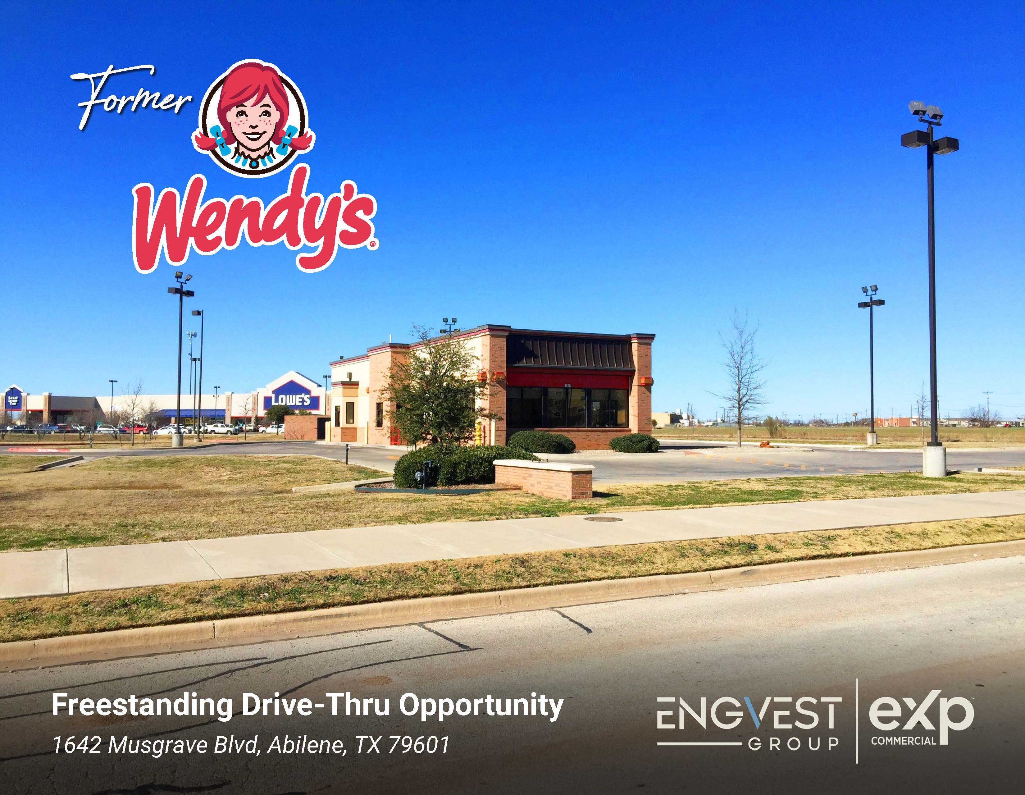 Former Wendy's - Freestanding Drive-Thru Opportunity